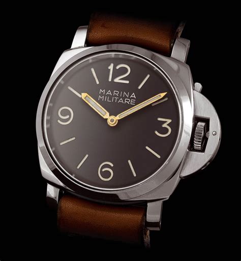 panerai marina militare dial|Panerai marina militare skeleton watch.